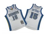 NBA 15 Anthony Nuggets 2006-07 M&N Maillot blanc